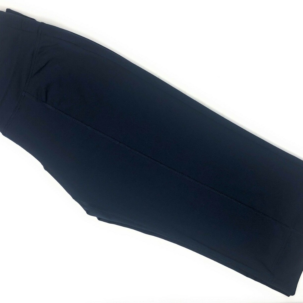 Nike WOMENS Dri Fit Capri XS Loose Fit NAVY BLUE
